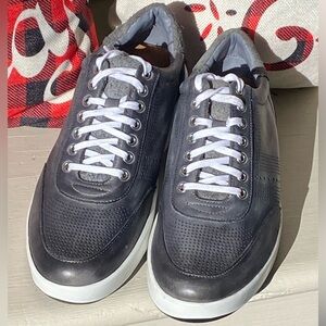 Nico Nerini Men's Grey Casual Sneakers